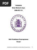 UAS Praktikum Pemrograman Visual PDF