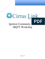 Ignition Community Live MQTT Workshop: Cirrus Link