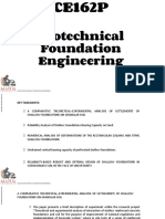 Geotechnical Foundation Engineering: Public For Public Use