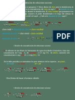 Ejemplo Calculo de Concentraciones