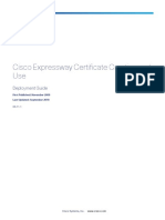 Cisco Expressway Certificate Creation and Use Deployment Guide X8 11 1 PDF
