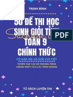 50 đề HSG toán 9 cấp tỉnh chính thức-có đáp án và giải chi tiết PDF