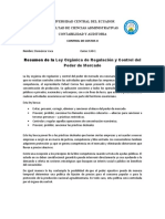 RESUMEN LEY ORGANICA DE REGULACIÓN Y CONTROL DEL PODER DE MERCADO.docx