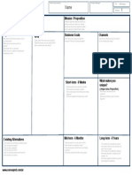 Product Vision Canvas 1