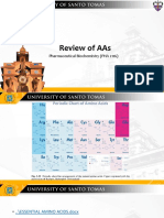 Review of Aas: Pharmaceutical Biochemistry (Pha 2116)