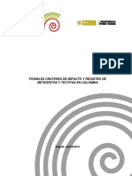 Crátereses en Colombia - Servicio Geológico Colombiano