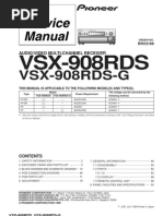 Download Pioneer Vsx 908rds by videoson SN47402726 doc pdf