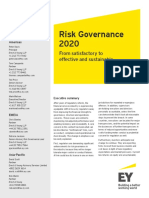 Risk Governance 2020: From Satisfactory To Effective and Sustainable