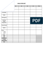 Class Activity 3 (Manual Posting Sheet)