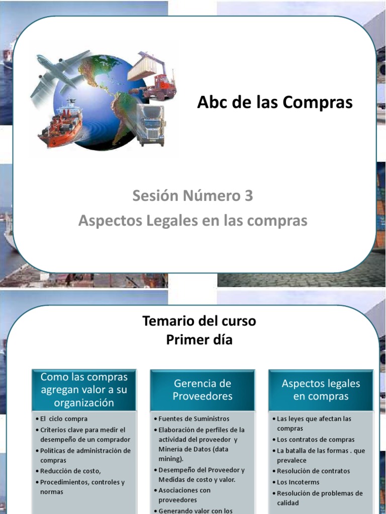 Aspectos Legales en Compras y Ventas | PDF | Ley Pública | Gobierno