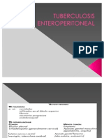 Tuberculosis Enteroperitoneal