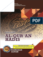 Buku Al Qur'an Hadis Untuk Siswa Kelas XII Madrasah Aliyah