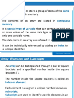 Same Data Type: Array