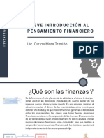 Introducción Al Pensamiento Financiero