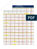 COVID Unit Plantões Schedule August 2020