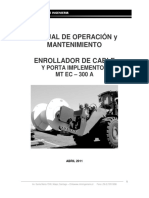 Manual de Operacion Enrollador C-300A
