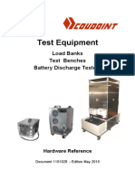 Test Equipment: Load Banks Test Benches Battery Discharge Testers