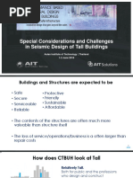 Special Considerations and Challenges in Seismic Design of Tall Buildings