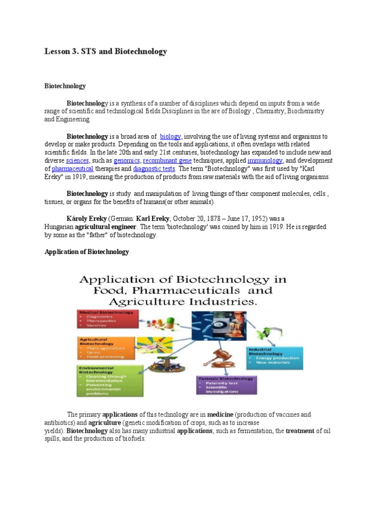 Applications Of Biotechnology In Food Processing