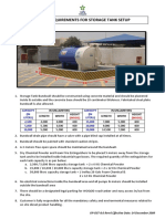 Storage Tank Setup Guidelines PDF