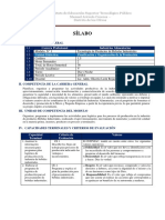 SÍLABO de procesos operativos 