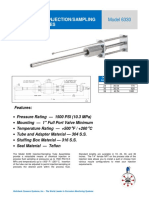 Retractable Injection/Sampling Tube Assemblies: Model 6330