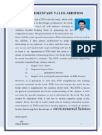 Complementary Value Addition PDF