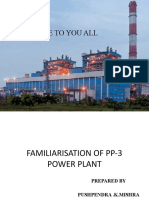 Familiarisation of PP-3 Power Plants
