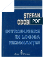 Odobleja, Introducere in Logica Rezonantei