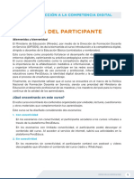 Guía Del Participante - Introducción A La Competencia Digital PDF