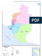 Peta Administrasi Kecamatan Kabupaten Nagan Raya Provinsi NAD