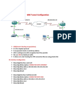 GRE Tunnel Configuration PDF