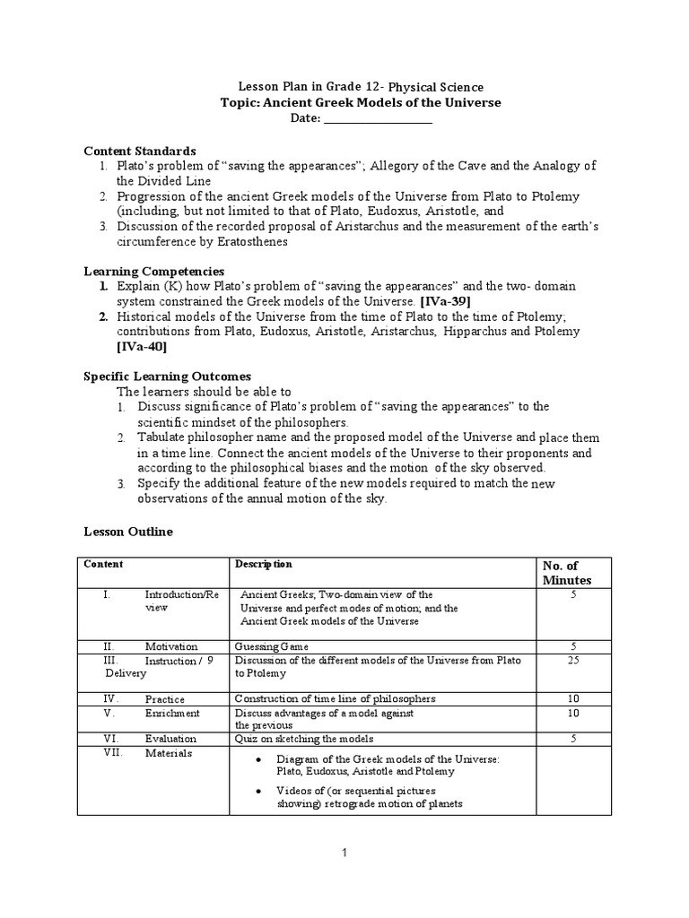 physical education lesson plans grade 12