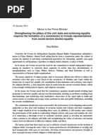 Download Memo to the Prime Minister - Egypt Dictatorship by Gabrielle Verdier SN47405478 doc pdf