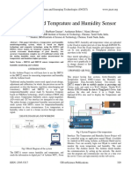 Arduino Based Temprature and Humidity Sensor