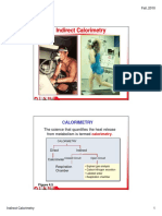 Indirect Calorimetry Indirect Calorimetry