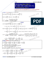 01 - On Tap Cong Thuc Luong Giac - P2 - BaiGiang PDF