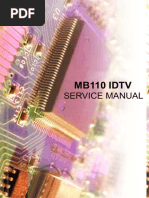 Mb110 Idtv: Service Manual