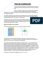 Simplificación Por Mapa de Karnaugh PDF