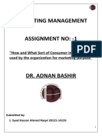 Assignment No. 1 Syed Hassan Ahmed Naqvi 20121-14135 MM