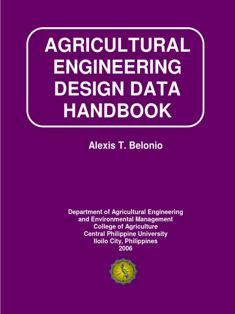 2006 Design Data Handbook PDF PDF Belt (Mechanical) Dairy Cattle