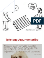 Tekstong Argumentatibo