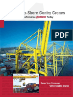 Ship-to-Shore Gantry Cranes: With High Performance Trolley