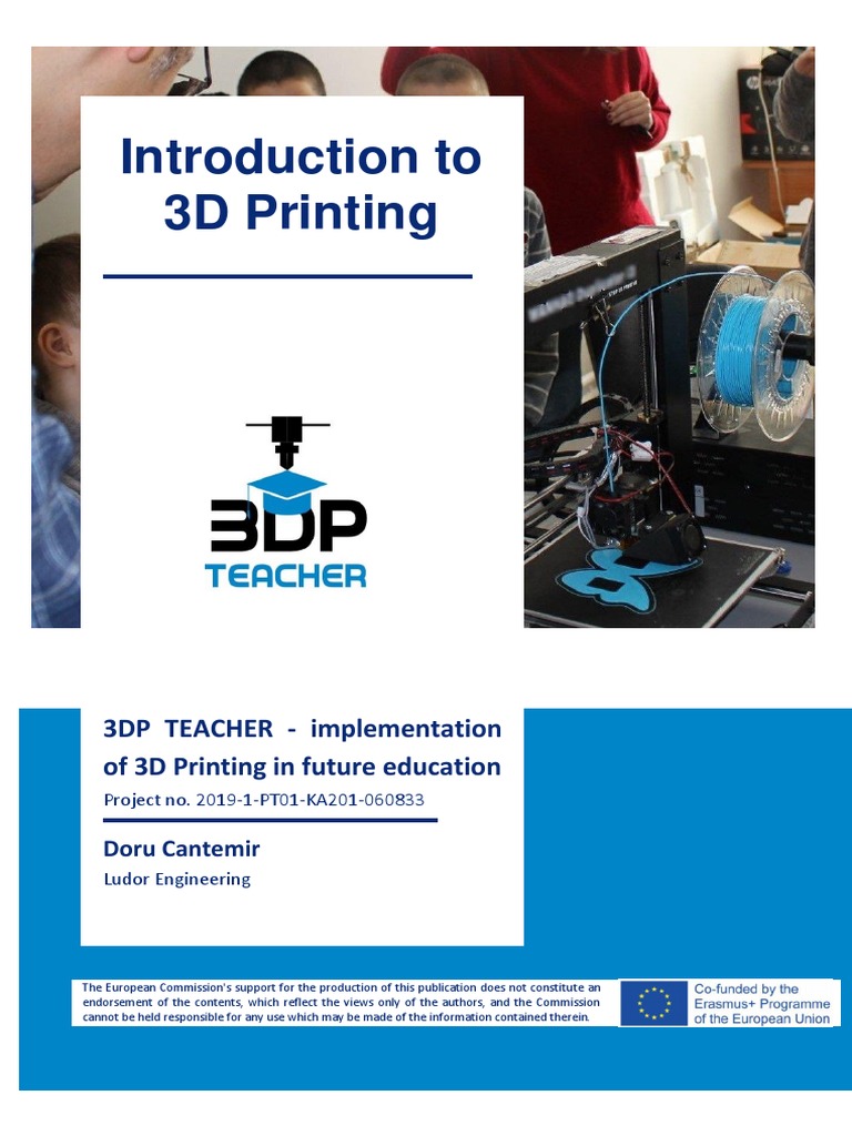 Introduction To 3D Printing | PDF | 3 D Printing | 3 D Modeling