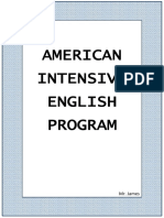American Intensive English Program: Mr. James