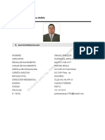 Hoja de Vida Enrique Tecnologo PDF