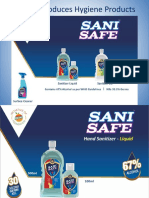 Sani Safe Sanitizers