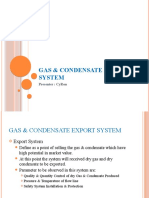 Gas & Condensate Export System