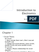 Introduction To Electronics - L1