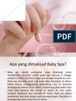Manfaat Baby Spa